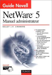 Cover of: Guide Novell NetWare 5  by Kelley J. P. Lindberg