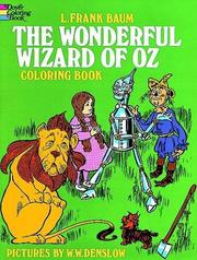 Cover of: The Wonderful Wizard of Oz Coloring Book (Colour Books)