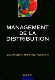 Cover of: Management de la distribution