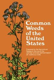 Cover of: Common weeds of the United States. by United States. Agricultural Research Service.