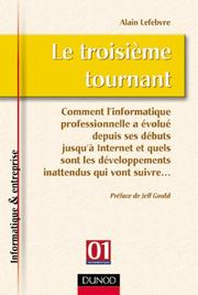 Cover of: Le troisième tournant  by Alain Lefebvre