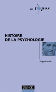 Cover of: Histoire de la psychologie