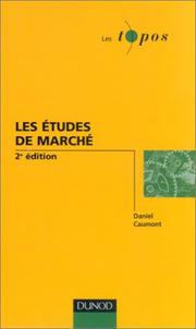 Cover of: Les études de marché