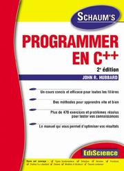 Programmer en C++ by Hubbard