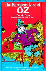 Cover of: The Marvelous Land of Oz by L. Frank Baum