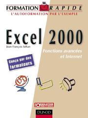 Cover of: Formation rapide Excel 2000 : Fonctions avancées et Internet