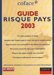Cover of: Risque pays 2003 by Coface