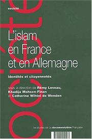 Cover of: Islam France Allemagne