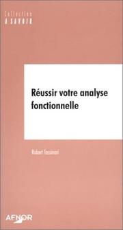 Cover of: Réussir votre analyse fonctionnelle