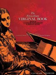 Cover of: The Fitzwilliam Virginal Book, Vol. 1 (Fitzwilliam Virginal Book 2 Vols) by 