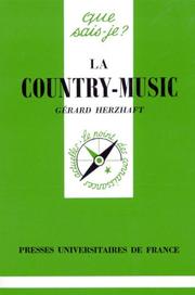 La country music by Gérard Herzhaft, Que sais-je?