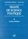 Cover of: Traité de science politique