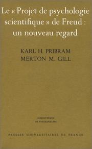 Cover of: Le "Projet de psychologie scientifique" de Freud : un nouveau regard