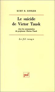 Cover of: Le suicide de Victor Tausk