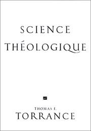 Cover of: Science théologique