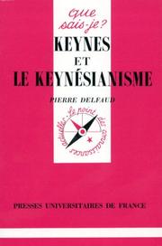 Cover of: Keynes et le keynésianisme, 6e édition
