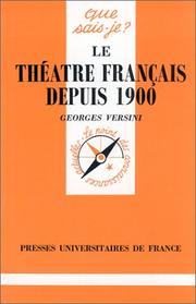 Cover of: Le Theatre Francais