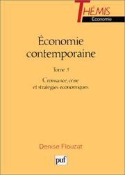 Cover of: Economie contemporaine, 7e édition