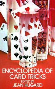 Cover of: Encyclopedia of card tricks