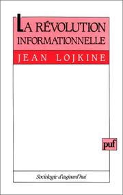 Cover of: Révolution informationnelle by Jean Lojkine