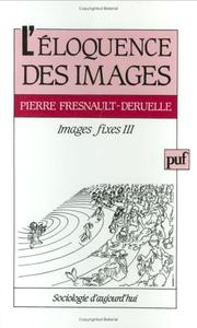 Cover of: L'éloquence des images