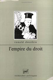 Cover of: L'empire du droit