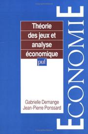ThÃ©orie des jeux et analyse Ã©conomique (Ancien prix Ã©diteur : 30.00 Â - Economisez 50 %)