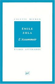 Cover of: Émile Zola : "L'Assommoir"