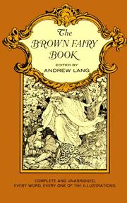 Cover of: The Brown Fairy Book