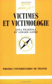 Cover of: Victimes et Victimologie
