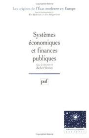 Cover of: Systèmes économiques et finances publiques