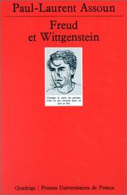 Cover of: Freud et Wittgenstein