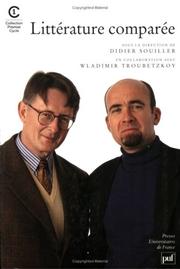 Cover of: Littérature comparée by Didier Souiller, Wladimir Troubetzkoy
