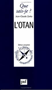 Cover of: L'Otan by Jean-Claude Zarka, Que sais-je?