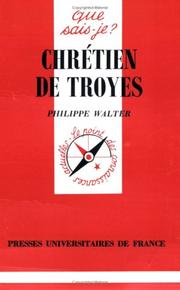 Cover of: Chretien De Troyes