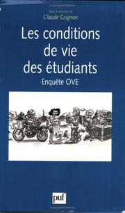 Cover of: Les Conditions de vie des étudiants : Enquête OVE