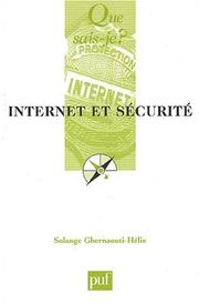 Cover of: Internet et sécurité