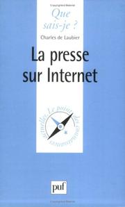 Cover of: La Presse sur Internet