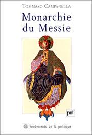 Cover of: Monarchie Du Messie
