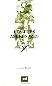 Cover of: Les Juifs Ashkénazes