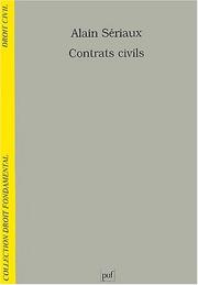 Cover of: Contrats civils by Jean-Louis Harouel