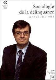 Cover of: Sociologie de la delinquance by Renaud Fillieule