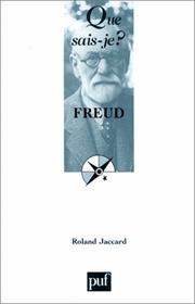 Cover of: Freud, 8e édition