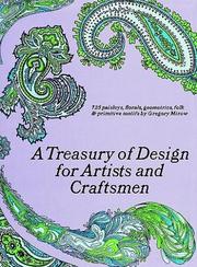 Cover of: A treasury of design for artists and craftsmen. by Gregory Mirow