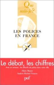 Cover of: Les Polices En France by Alain Bauer