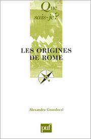 Cover of: Les Origines de Rome