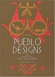 Cover of: Pueblo designs: 176 illustrations of the "rain bird."