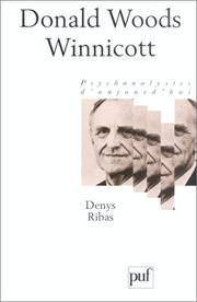 Cover of: Donald woods winnicott