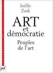 Cover of: Art et démocratie