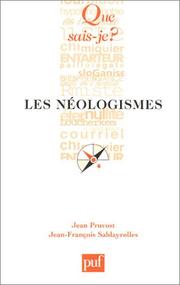 Cover of: Les Néologismes